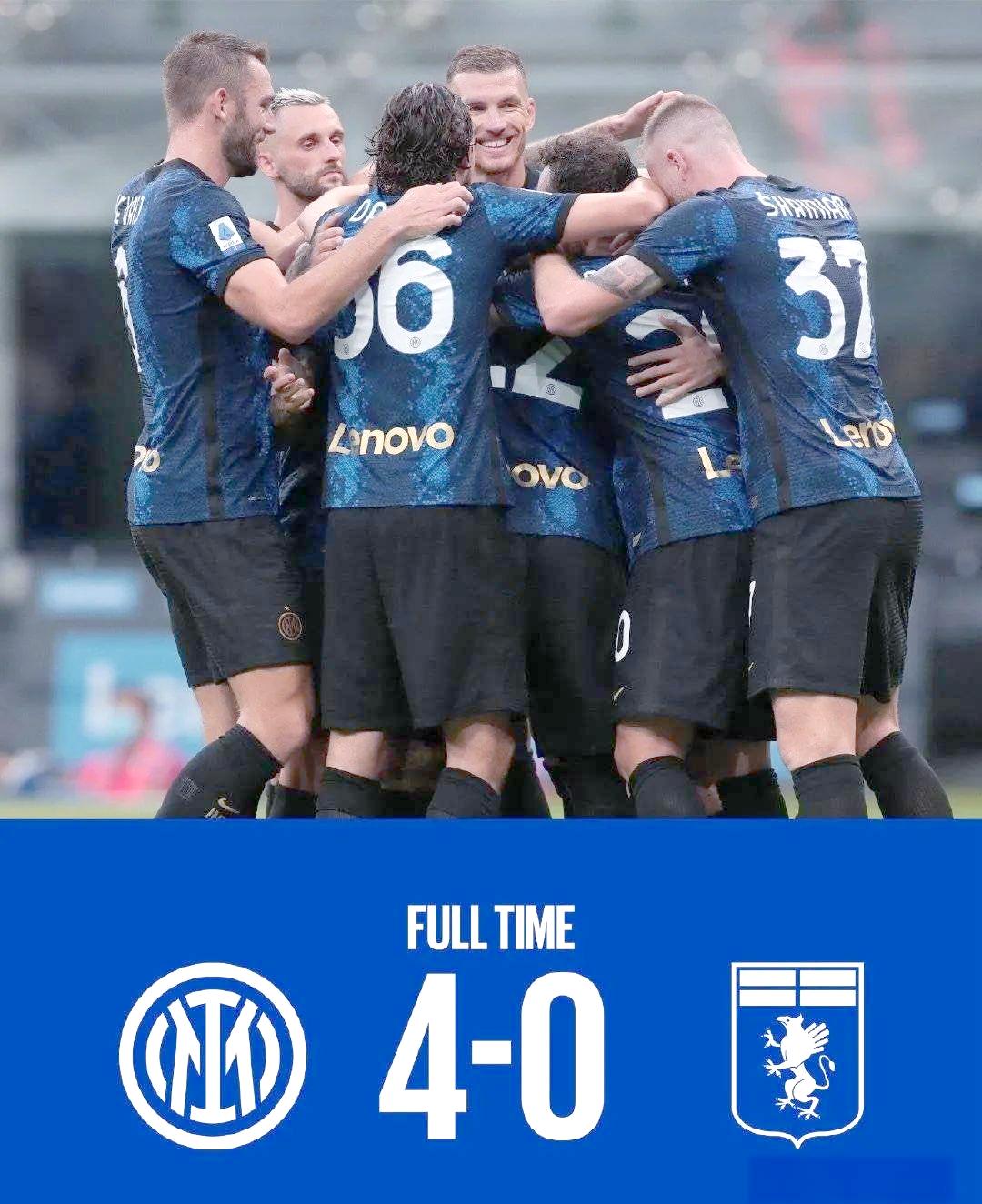 包含国际米兰球员状态火爆，助球队取得连胜的词条